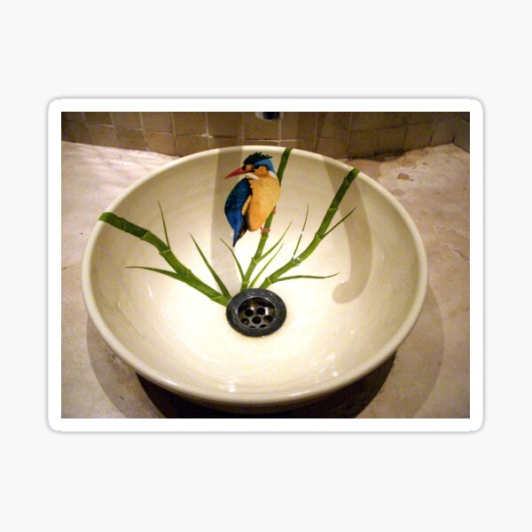 Vista previa del artículo con la obra «lavabo del baño, Chobe Safari Lodge, Botswana 2», diseñado y vendido por Margaret  Hyde.