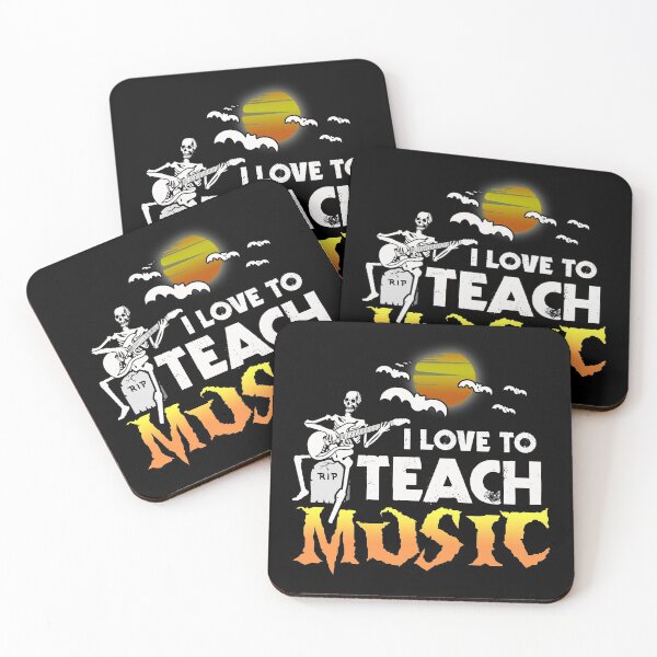 Item preview, Halloween quote for music teacher designed and sold by mederDESIGNS.