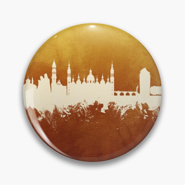 Item preview, Zaragoza Spain Skyline designed and sold by ArtPrints.
