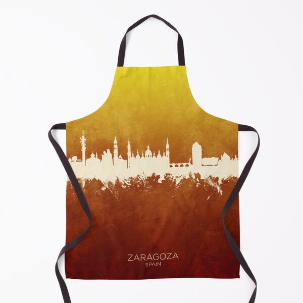 Item preview, Zaragoza Spain Skyline designed and sold by ArtPrints.