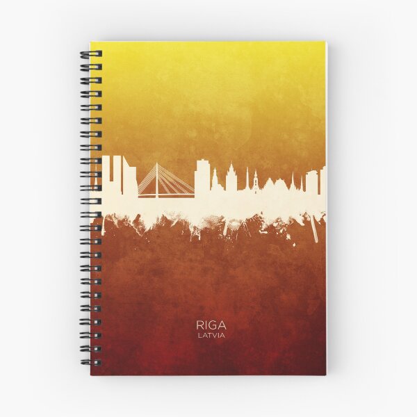Item preview, Riga Latvia Skyline designed and sold by ArtPrints.