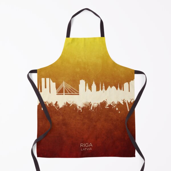 Item preview, Riga Latvia Skyline designed and sold by ArtPrints.