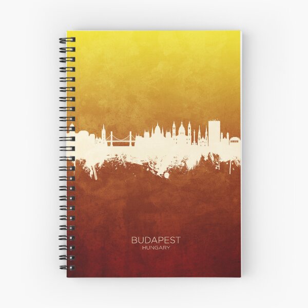 Artikelvorschau, Budapest Hungary Skyline entworfen und verkauft von ArtPrints.
