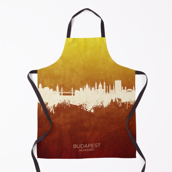 Item preview, Budapest Hungary Skyline designed and sold by ArtPrints.