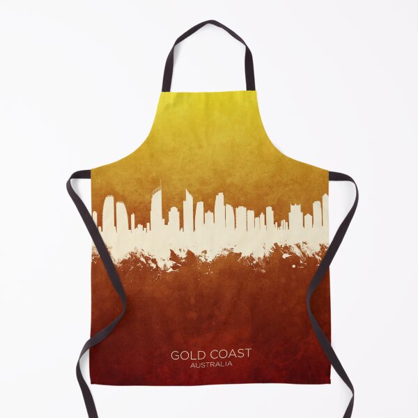 Artikelvorschau, Gold Coast Australia Skyline entworfen und verkauft von ArtPrints.