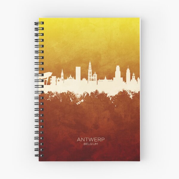 Item preview, Antwerp Belgium Skyline designed and sold by ArtPrints.