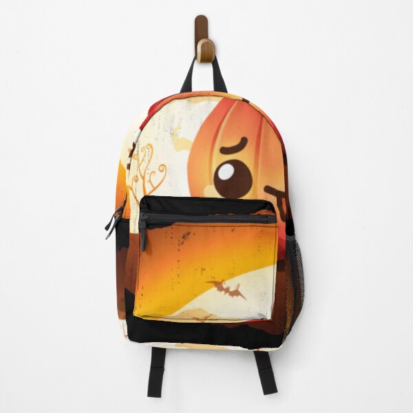 Item preview, Cute Pumpkin in a Graveyard - Japanese Style Anime Kawaii Pumpkin designed and sold by JoanneHughes.