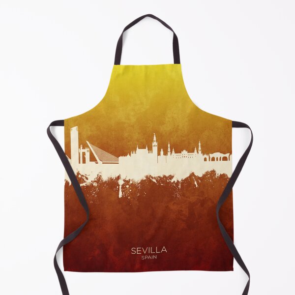 Item preview, Sevilla Spain Skyline designed and sold by ArtPrints.