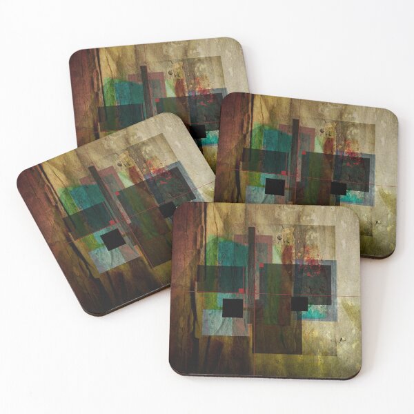 Item preview, Modern Art Abstract with Squares and Rectangles designed and sold by KALEIDOSCOPE UK.