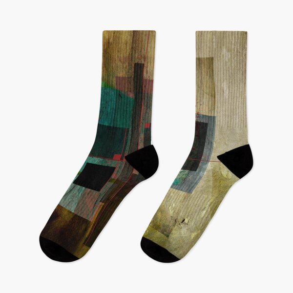 Item preview, Modern Art Abstract with Squares and Rectangles designed and sold by KALEIDOSCOPE UK.