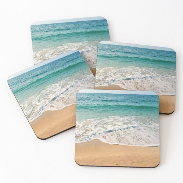 Artikelvorschau, Strand und Blue Sea Waves entworfen und verkauft von Moodyandmellow.