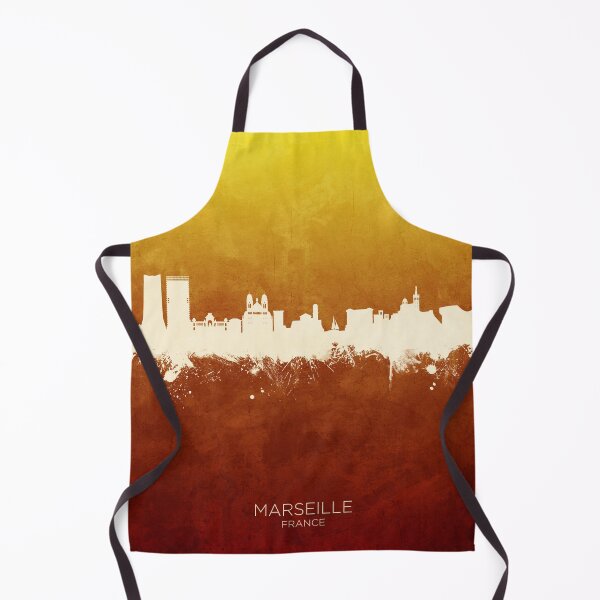 Item preview, Marseille France Skyline designed and sold by ArtPrints.