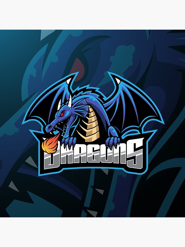 Premium Vector  Blue hydra esports logo