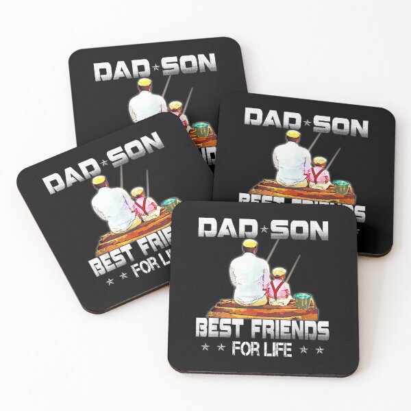 Item preview, Dad and Son best friends for life fishing Fisherman designed and sold by Christopher221.