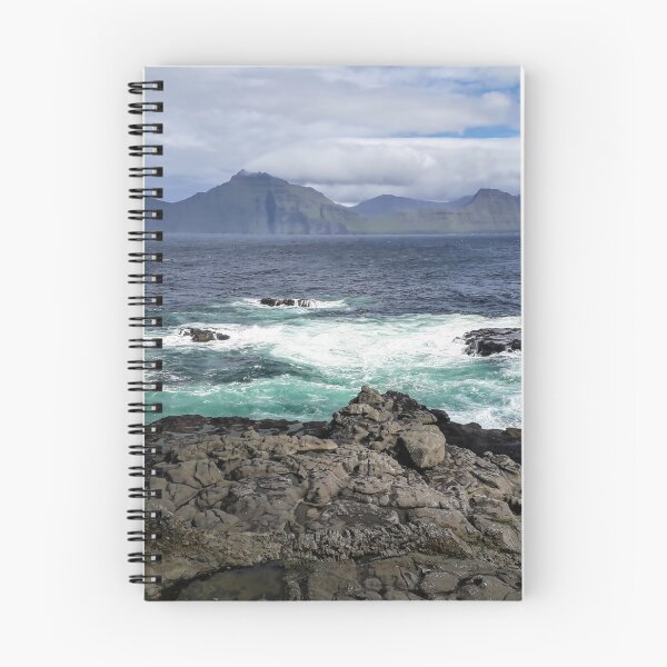 Item preview, Dramatic landscape Fog Sea view Faroe Islands designed and sold by Tanja Dianova.