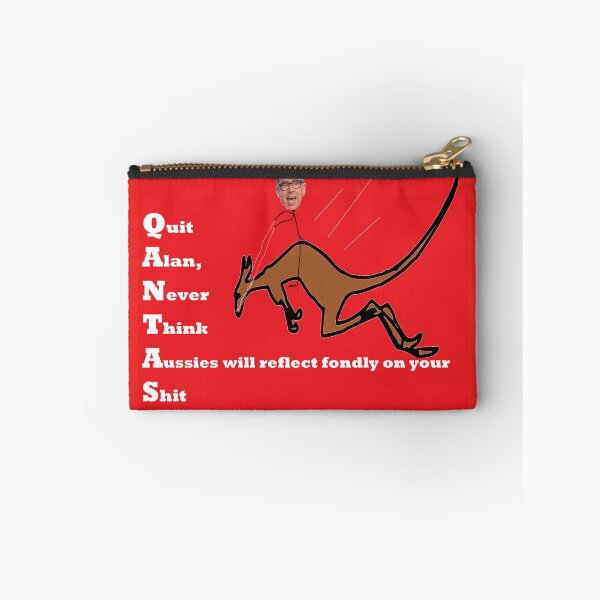 Item preview, Quit Alan designed and sold by PillowPuns.