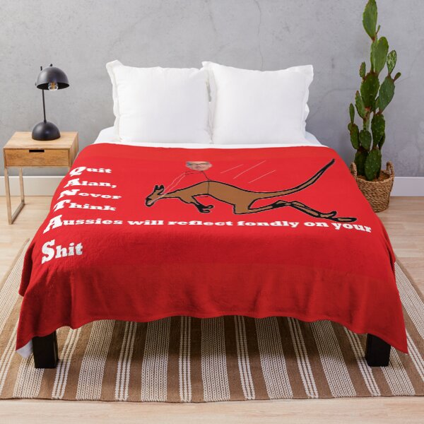 Item preview, Quit Alan designed and sold by PillowPuns.