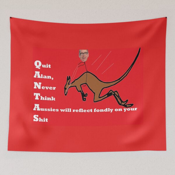 Item preview, Quit Alan designed and sold by PillowPuns.