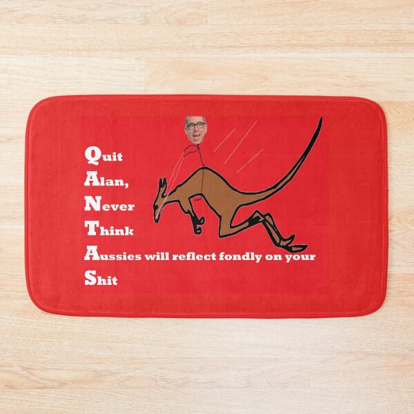 Item preview, Quit Alan designed and sold by PillowPuns.
