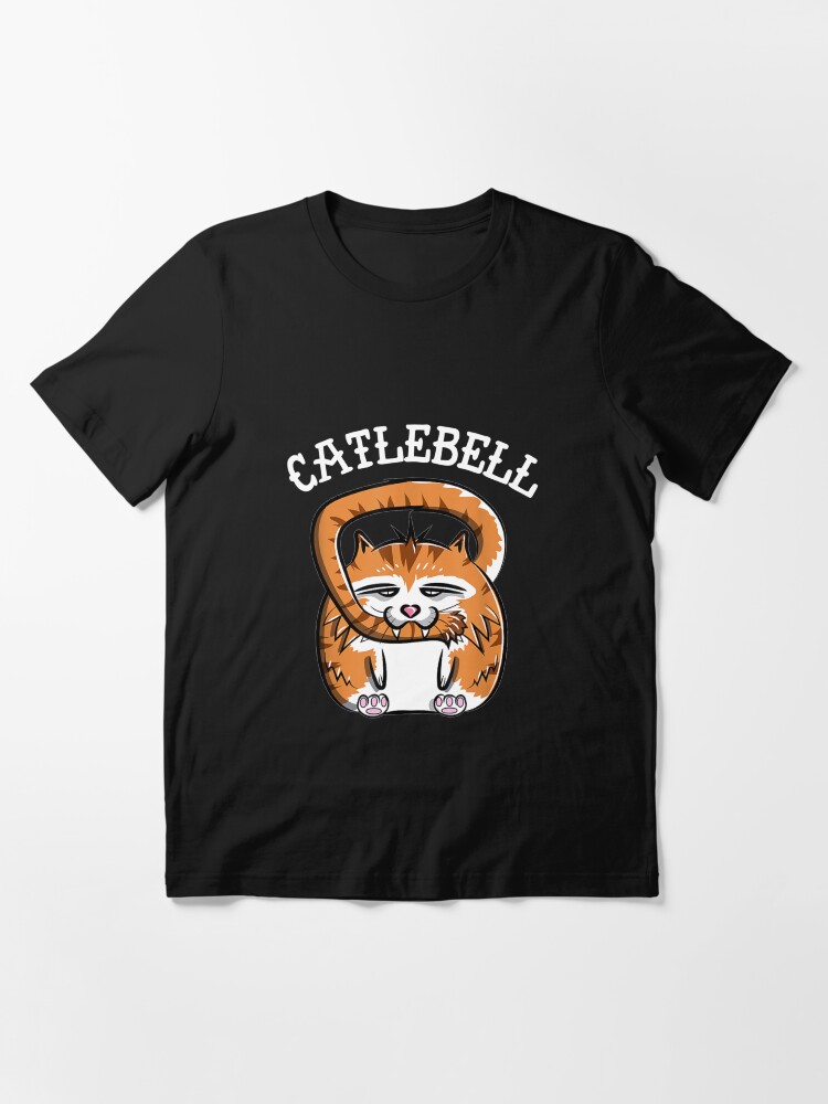 Catlebell Kettlebell Cat Workout Gym Cat lover Essential T Shirt for Sale by CtiborNistor Redbubble