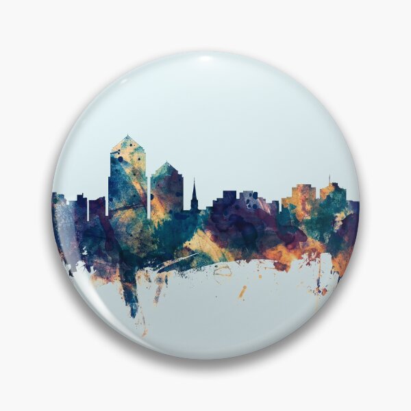 Artikelvorschau, Albuquerque New Mexico Skyline entworfen und verkauft von ArtPrints.