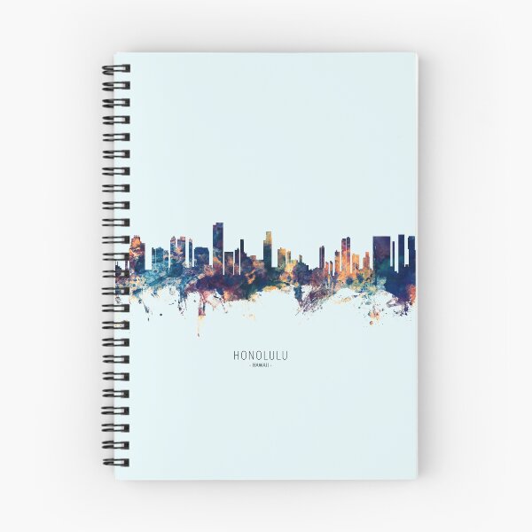 Item preview, Honolulu Hawaii Skyline designed and sold by ArtPrints.