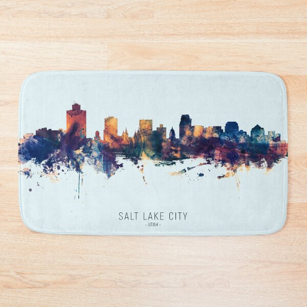 Item preview, Salt Lake City Utah Skyline designed and sold by ArtPrints.