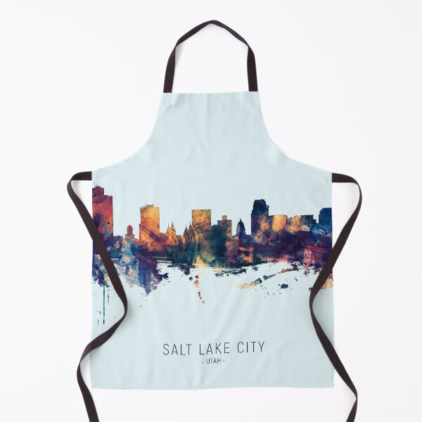 Artikelvorschau, Salt Lake City Utah Skyline entworfen und verkauft von ArtPrints.