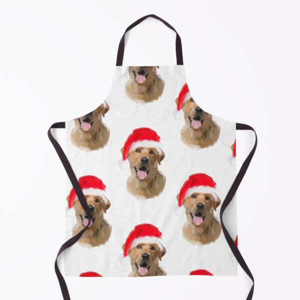 Item preview, Holiday/Christmas Yellow Labrador Retriever Digital Painting designed and sold by ZombieFiend.