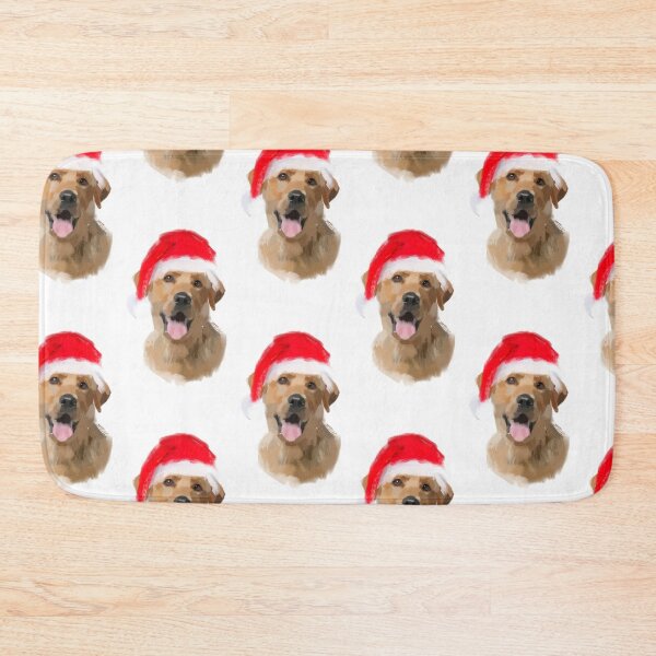 Item preview, Holiday/Christmas Yellow Labrador Retriever Digital Painting  designed and sold by ZombieFiend.