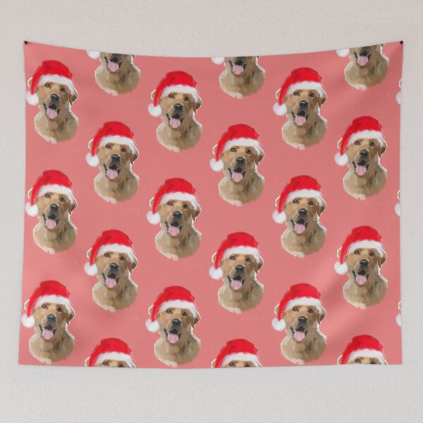 Item preview, Holiday/Christmas Yellow Labrador Retriever Digital Painting  designed and sold by ZombieFiend.