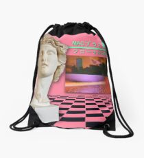 Floral Shoppe Macintosh Plus Drawstring Bag