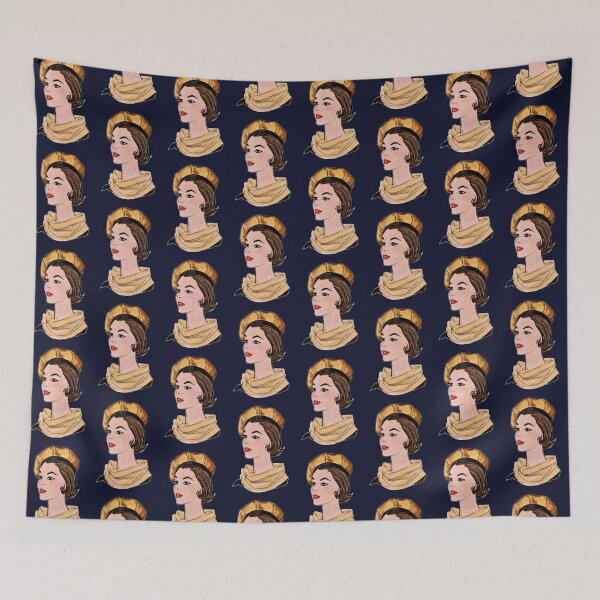 Item preview, Retro Lady Pattern designed and sold by Jajamon.