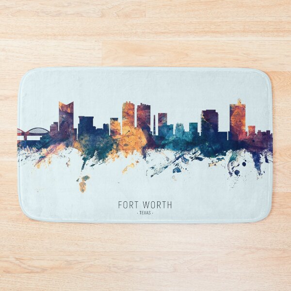 Item preview, Fort Worth Texas Skyline designed and sold by ArtPrints.