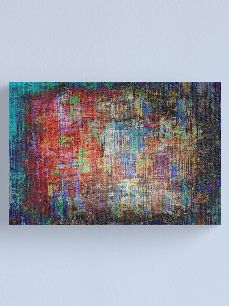 Alternate view of Show Me Everything - Abstract Digital Art Canvas Print