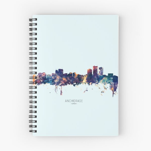Item preview, Anchorage Alaska Skyline designed and sold by ArtPrints.