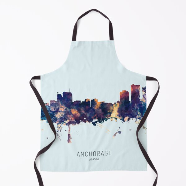 Item preview, Anchorage Alaska Skyline designed and sold by ArtPrints.