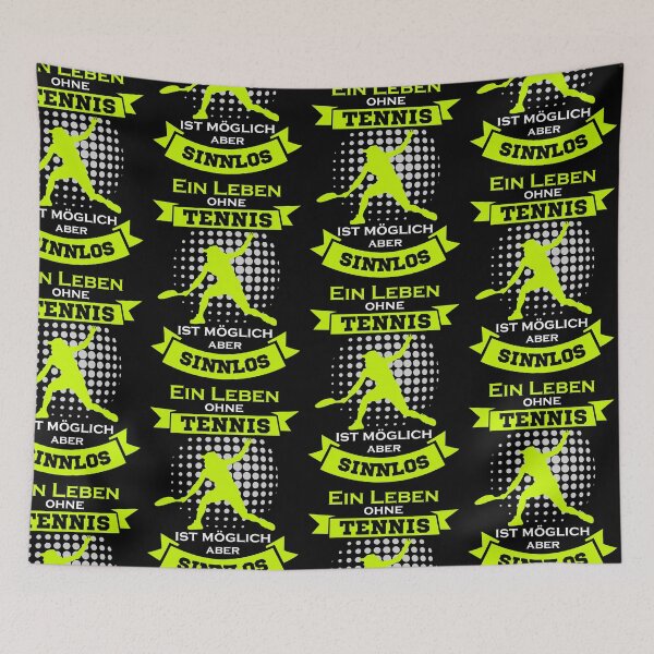 Item preview, cool tennis player saying  designed and sold by pirminio.