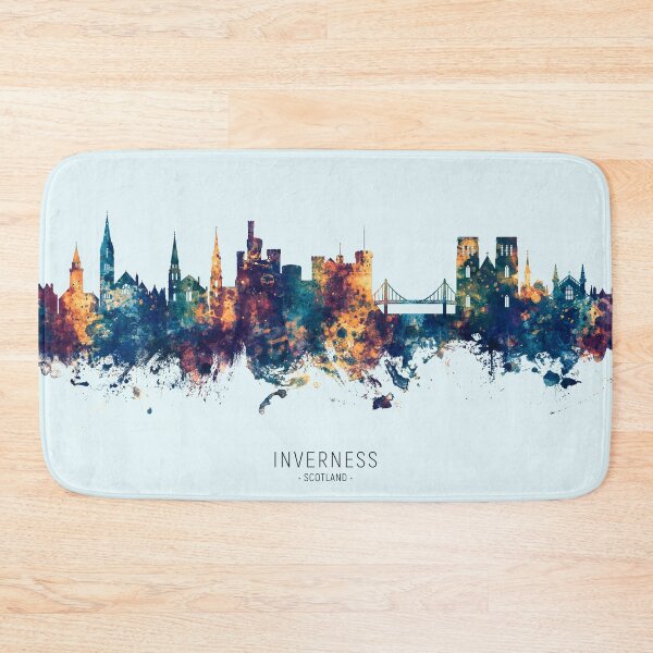 Item preview, Inverness Scotland Skyline designed and sold by ArtPrints.