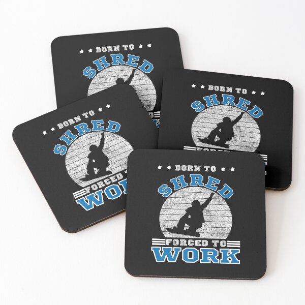 Item preview, snowboard - shredding saying designed and sold by pirminio.
