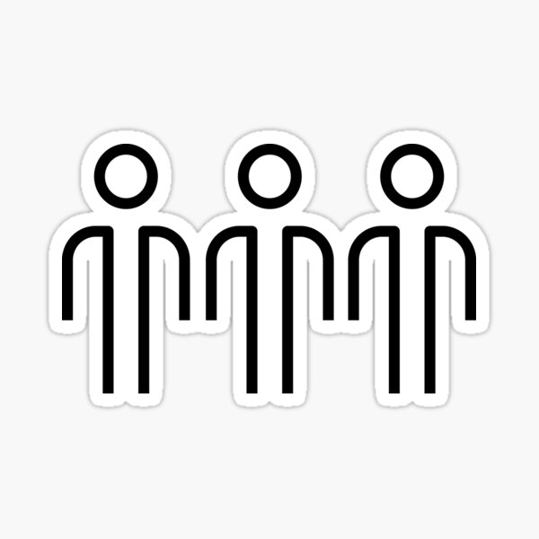 Throuple | Triad | Polyamory Sticker