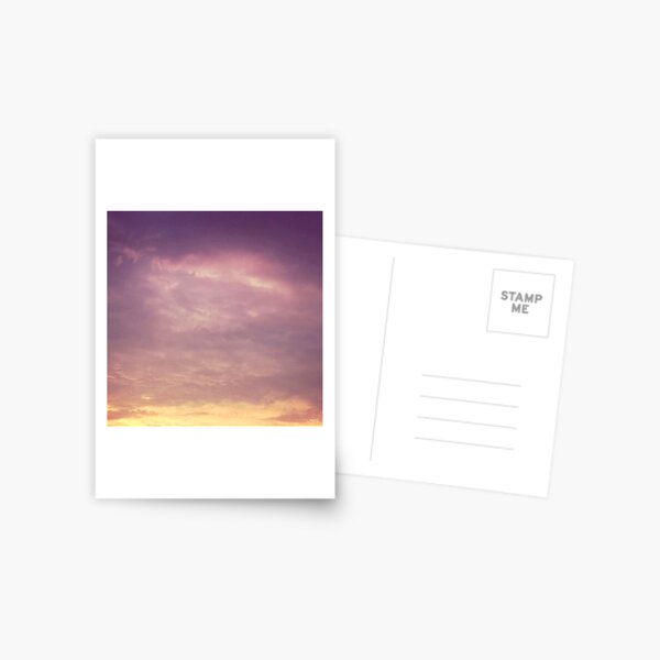 Purple Sky Postcard