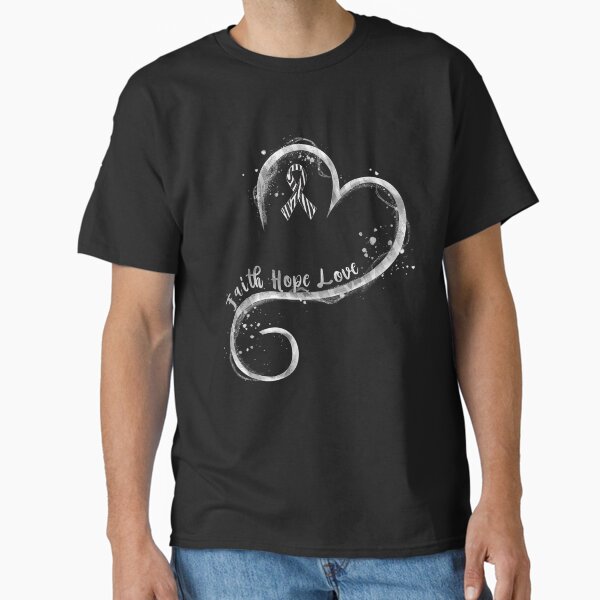 Item preview, Faith Hope Love Cinta de cebra Conciencia sobre el cáncer neuroendocrino designed and sold by TaunoMeri.