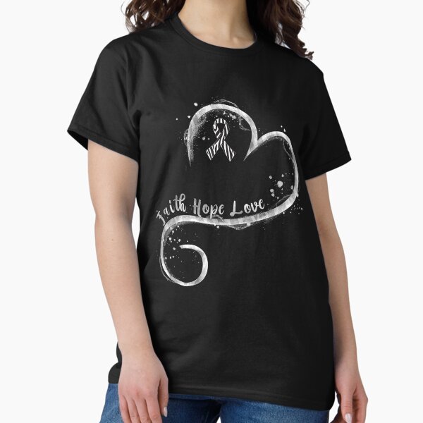 Item preview, Faith Hope Love Cinta de cebra Conciencia sobre el cáncer neuroendocrino designed and sold by TaunoMeri.