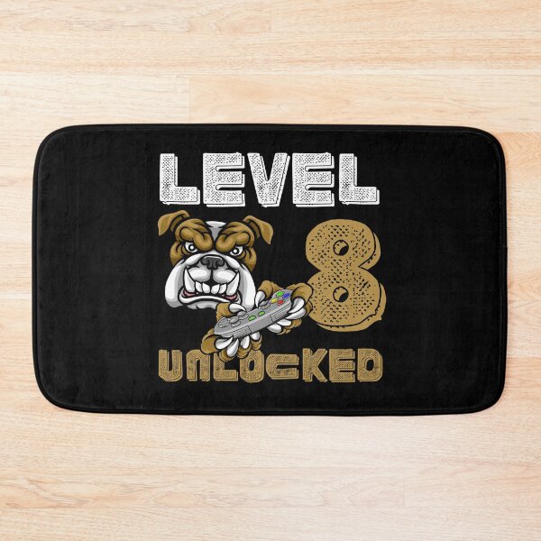 Item preview, LEVEL 8 UNLOCKED, the best gift for gamers designed and sold by NiceSign.