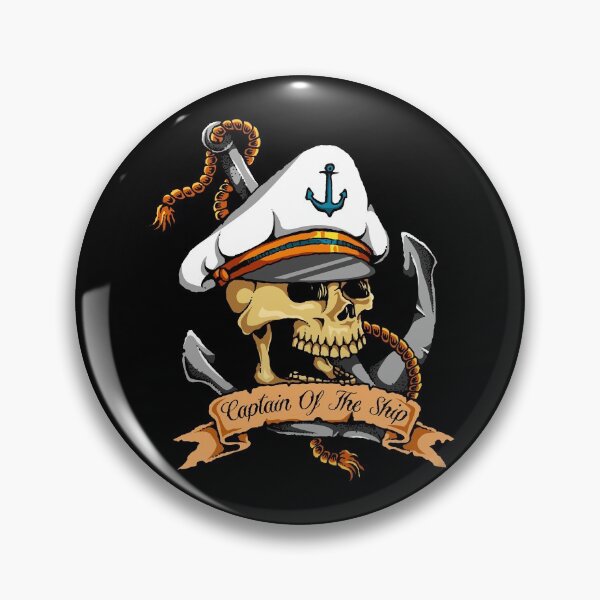Item preview, Vintage Captain Of The Ship designed and sold by Irina Polyanskaya.