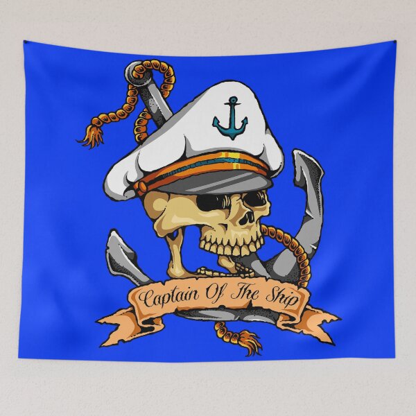 Item preview, Vintage Captain Of The Ship designed and sold by Irina Polyanskaya.
