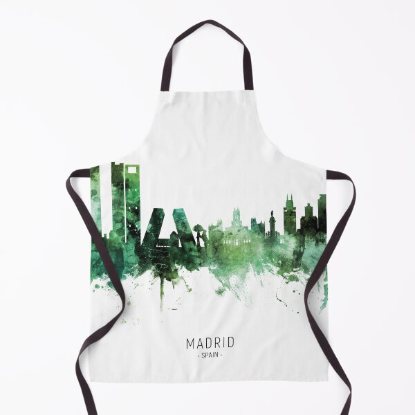 Aperçu de l'œuvre Madrid Spain Skyline créée et vendue par ArtPrints.