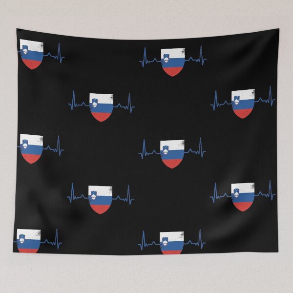 Item preview, slowenia heartbeat - slovenia love designed and sold by pirminio.