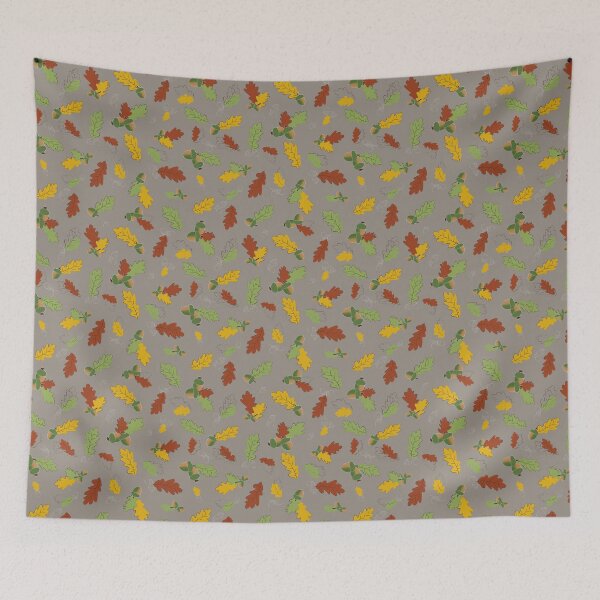 Item preview, Autumn Oaks - Dark Grey designed and sold by JPuckett-Design.